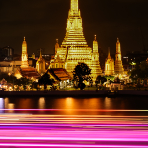 Golden Radiance of Wat Arun Bangkok